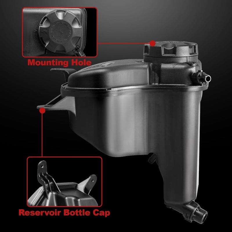 PYHAUTO Engine Coolant Reservoir Tank with Sensor and Cap Compatible with 118i 120i 128i 323i 325i 328i 328i xDrive 328xi 330i 335i 335i xDrive 335is X1 Z4 Replace 603-334 17137567462 - Image 4